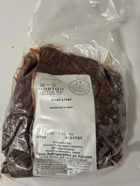 Vacuum-sealed packaged beef
